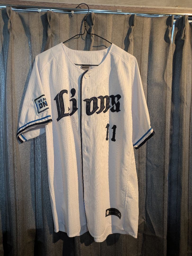 埼玉西武ライオンズ 上田大河 サイン入りユニフォーム