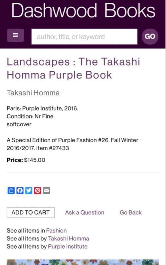 絶版‼️ ホンマタカシ Takashi Homma 写真集