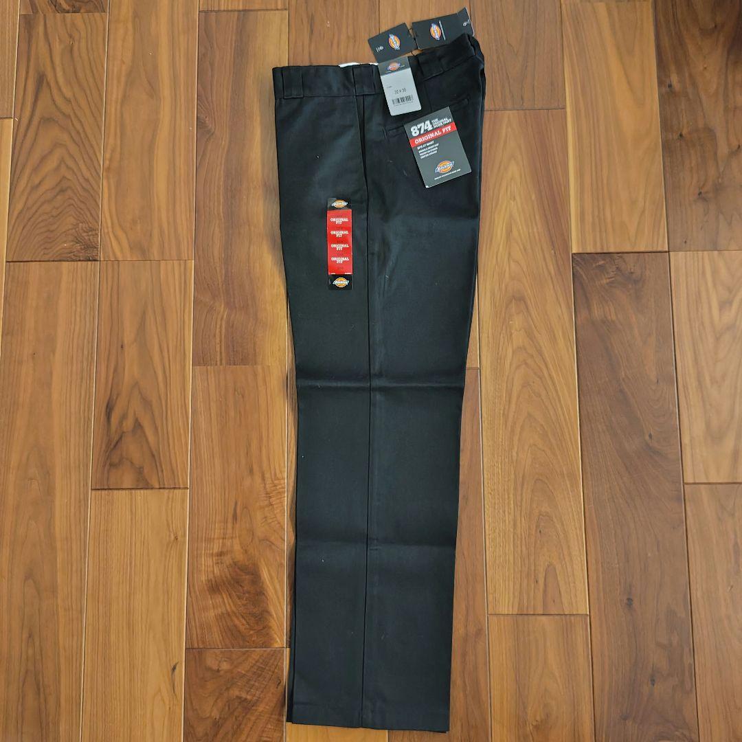 黒ディッキーズ874スタッズカスタム■W32×L30キムタク木村拓哉HTC