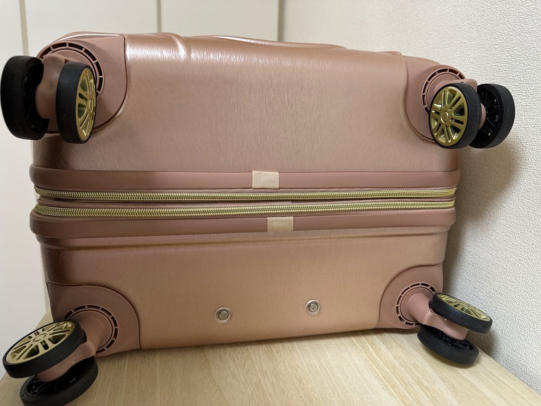 ful ミッキーマウス キャリーケース ローズゴールド