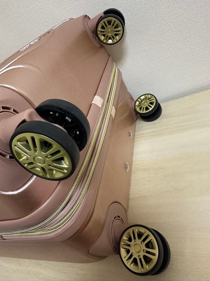 ful ミッキーマウス キャリーケース ローズゴールド