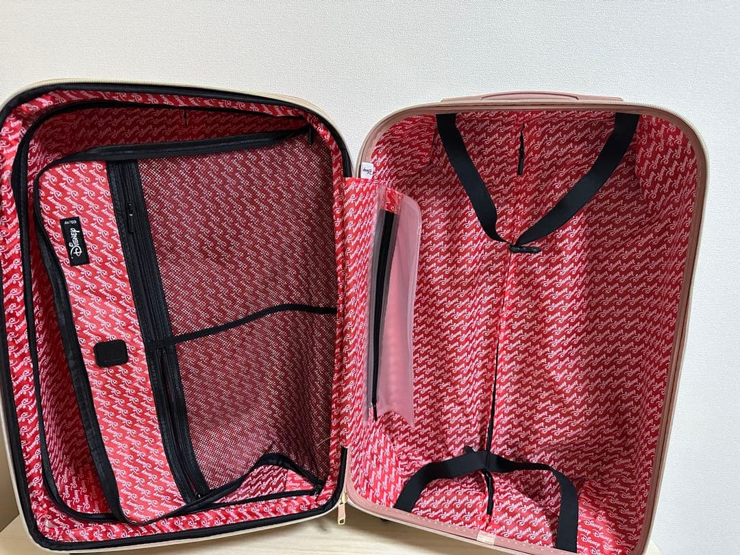 ful ミッキーマウス キャリーケース ローズゴールド