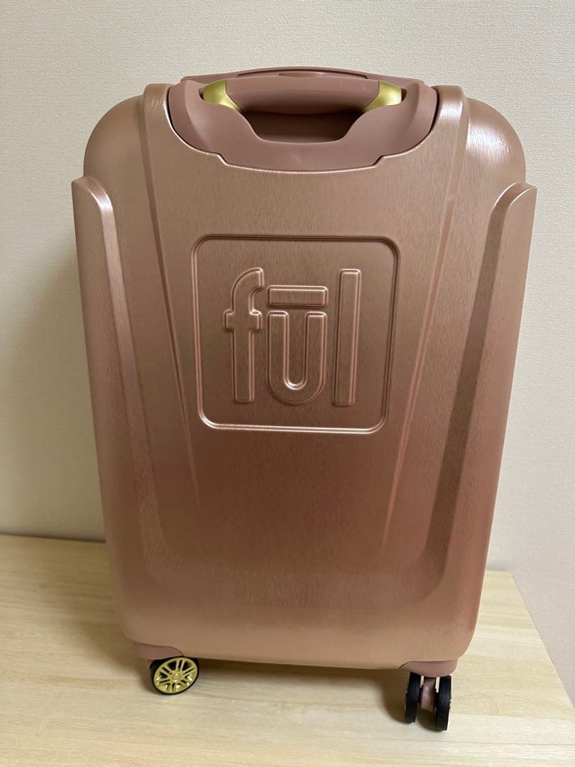 ful ミッキーマウス キャリーケース ローズゴールド