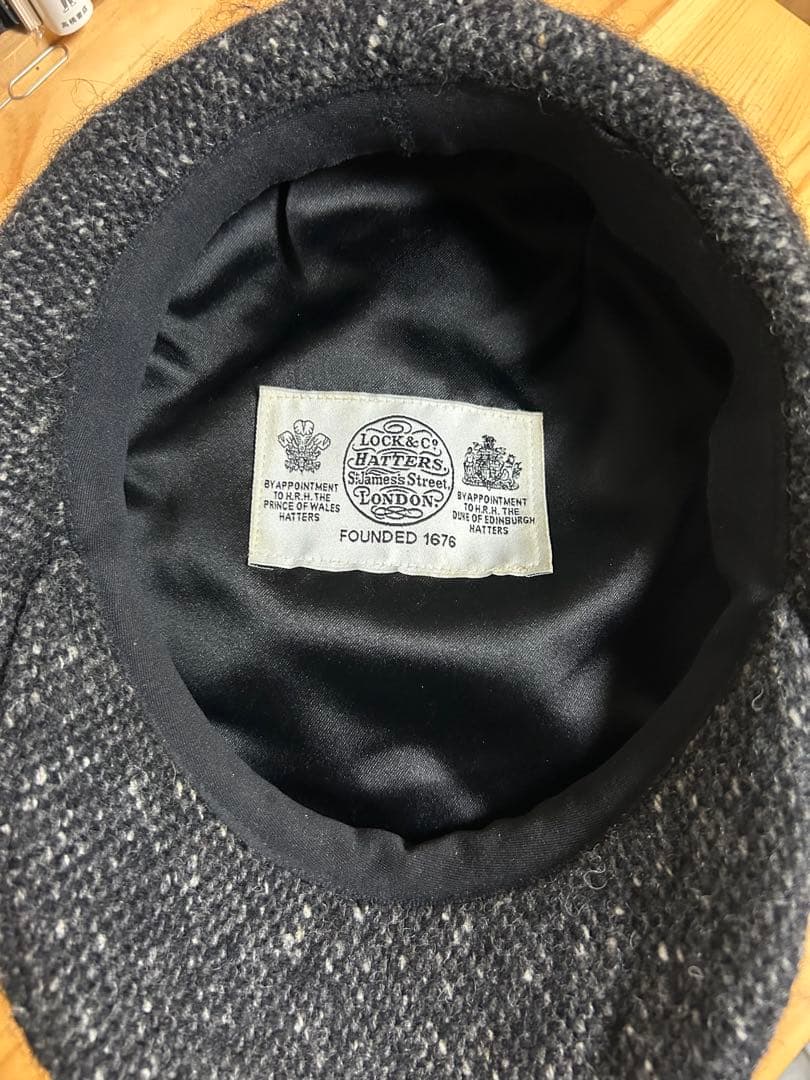 ジェームズロック ツィードキャスケット サイズ59美品