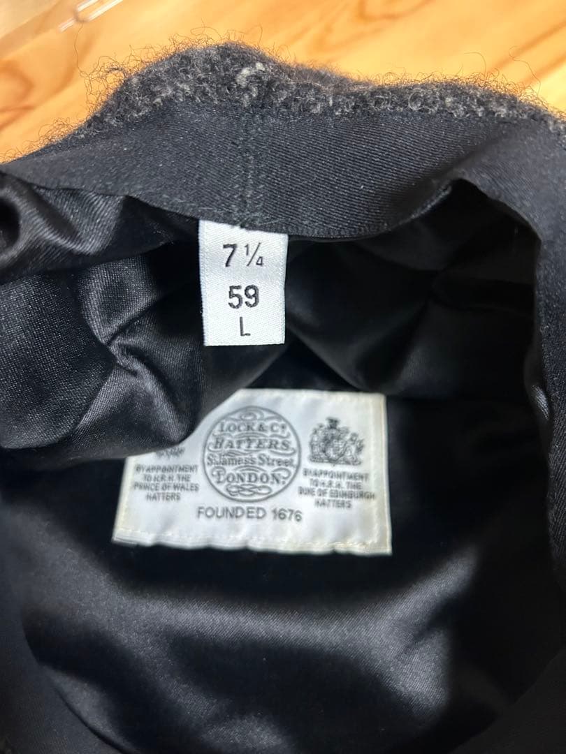 ジェームズロック ツィードキャスケット サイズ59美品