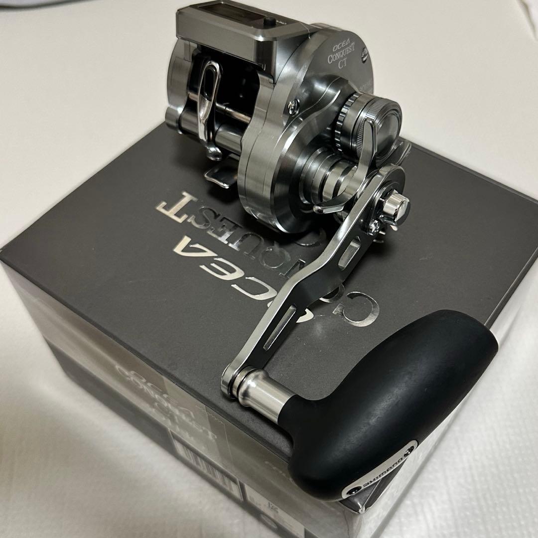 美品 シマノ 24 オシア コンクエストCT 301HG 左