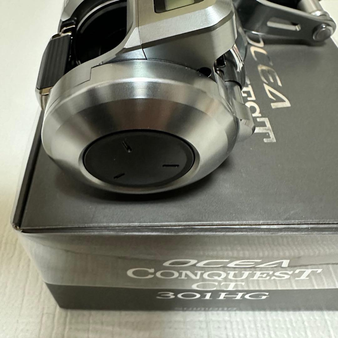 美品 シマノ 24 オシア コンクエストCT 301HG 左