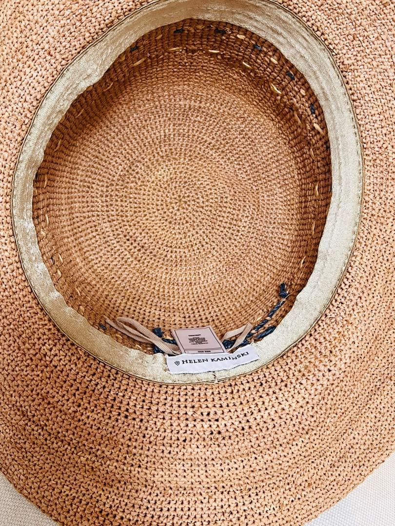 ヘレンカミンスキー⭐︎ラフィアハット帽子