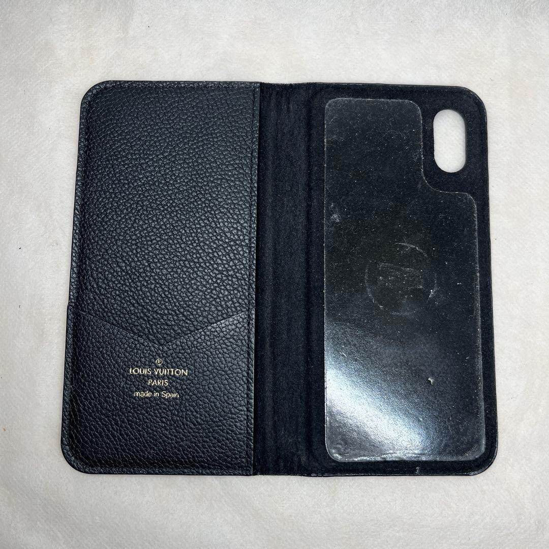 【正規品】LOUIS VUITTON iPhone フォリオモノグラム X/Xs