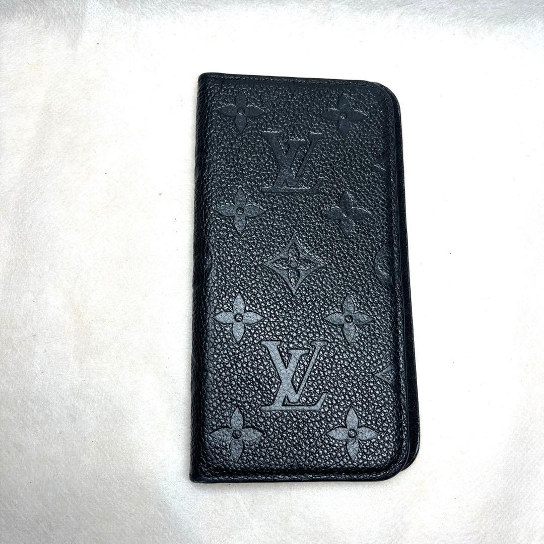 【正規品】LOUIS VUITTON iPhone フォリオモノグラム X/Xs