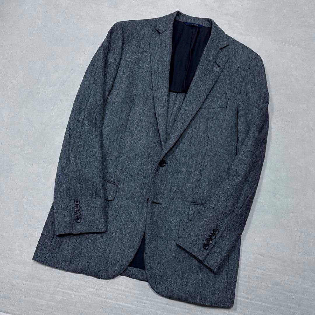 美品 BrooksBrothers ウールカシミヤホームスパン 2B ジャケット