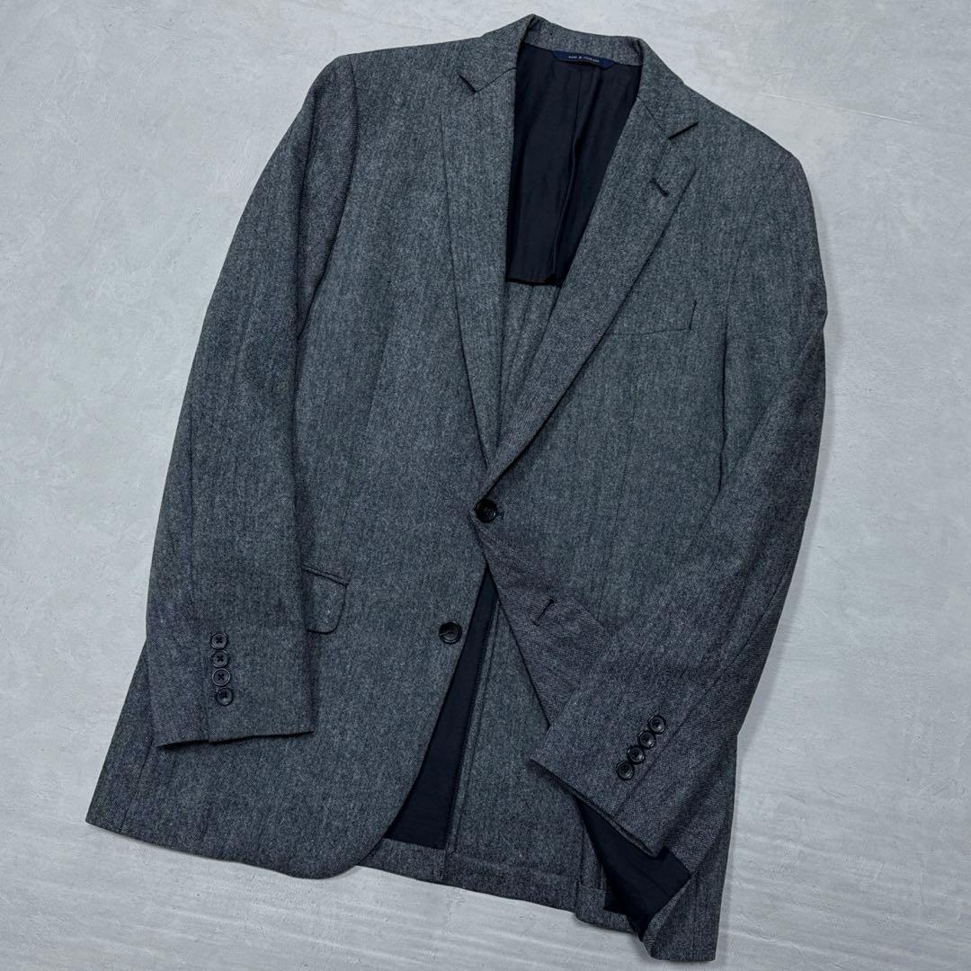 美品 BrooksBrothers ウールカシミヤホームスパン 2B ジャケット