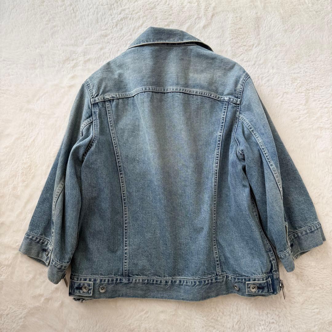 サカイ sacai サイドジップ デニムジャケット size2