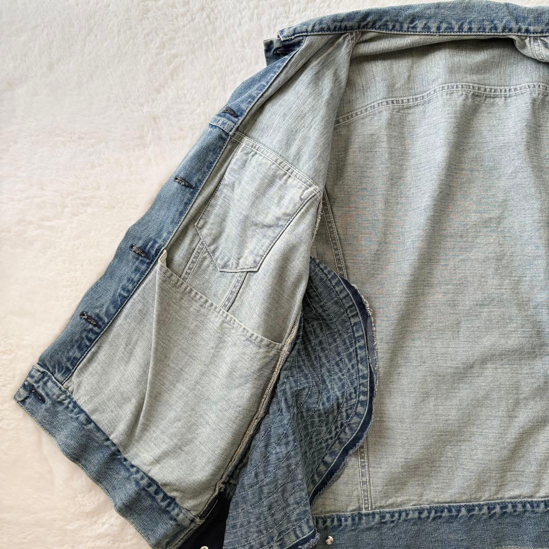 サカイ sacai サイドジップ デニムジャケット size2