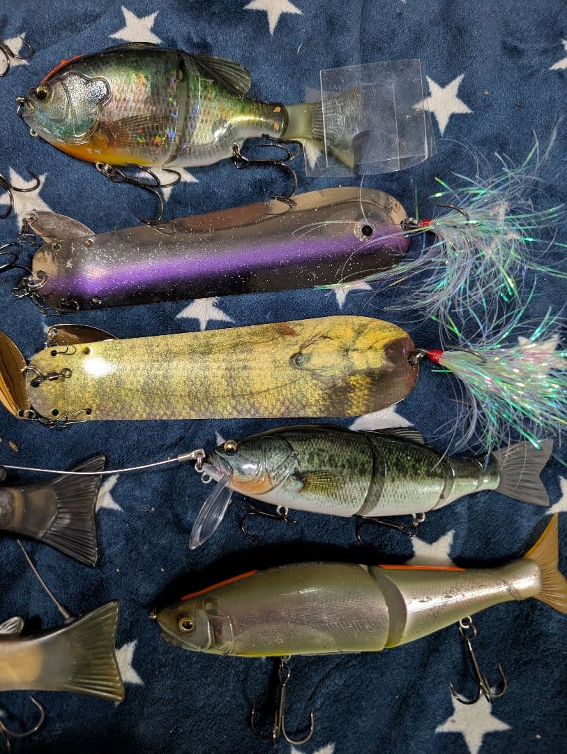 バス釣り引退セット　ビッグベイト 11個セット まとめ売り　イマカツ　デプス