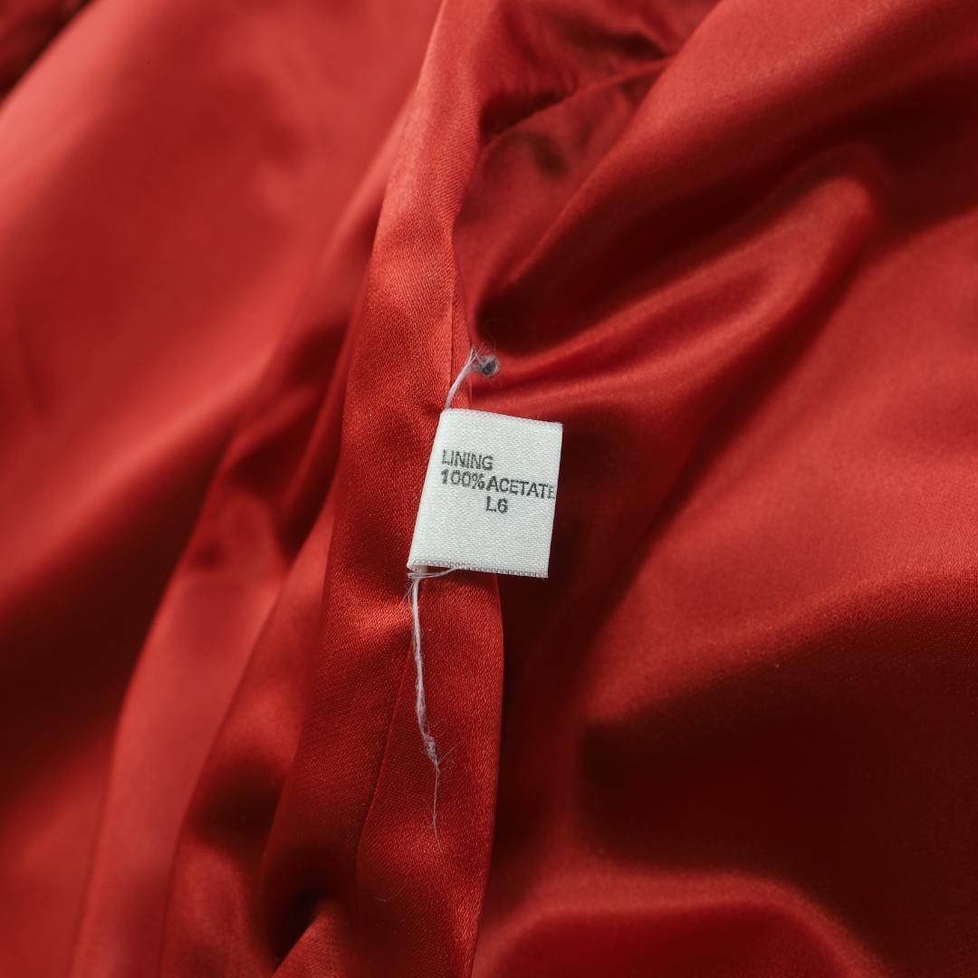 G3633*アクアスキュータム☆ダブルブレスト☆チェスターコート☆赤レッド