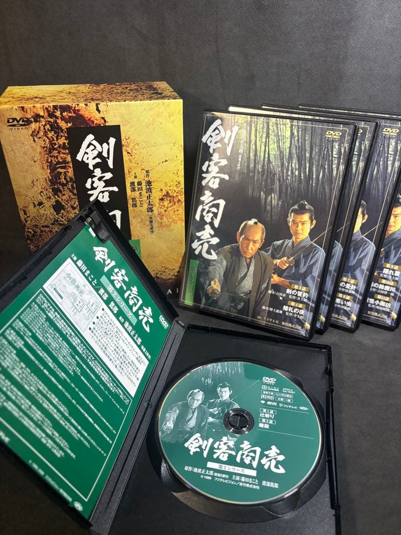 名作時代劇 藤田まこと版 剣客商売 DVD BOX 全巻+SPECIAL