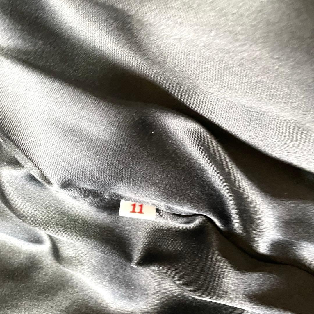 シルバーフォックス ファーコート本毛皮 ふわふわ◎ 大きめサイズ