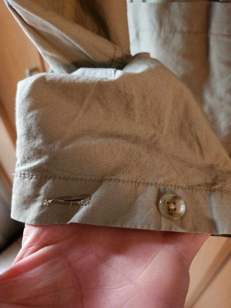 エンジニアードガーメンツ ノーカラーシューティングジャケット