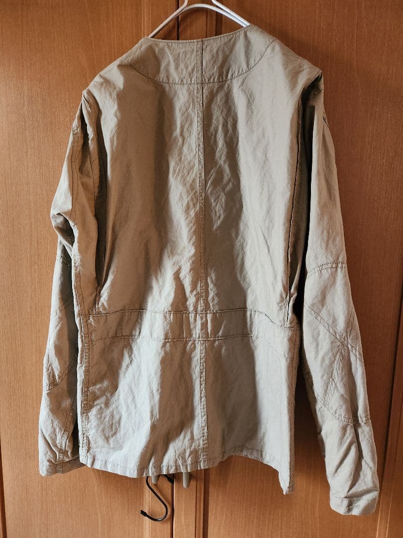 エンジニアードガーメンツ ノーカラーシューティングジャケット