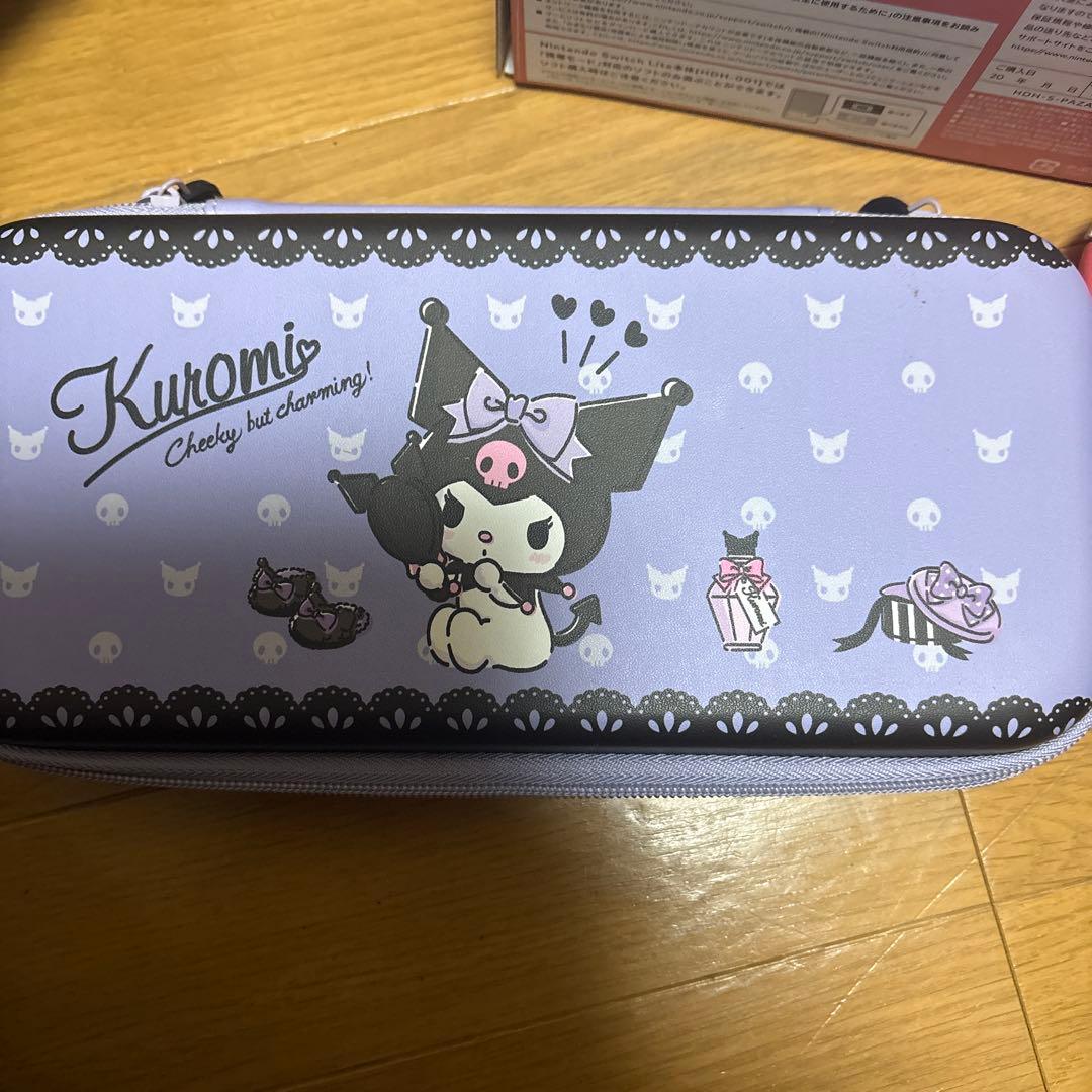 Nintendo Switch Lite コーラルとケース