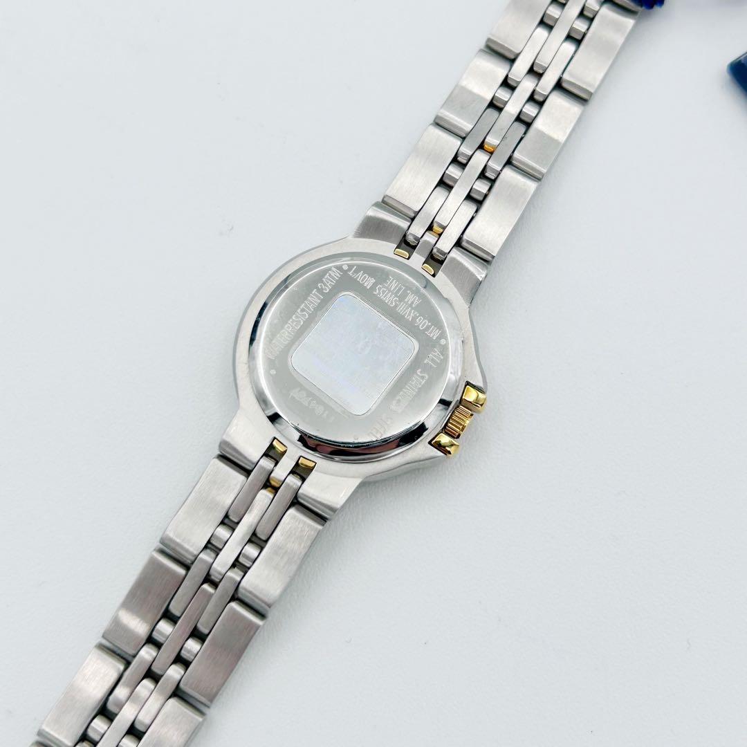 美品・希少モデル✨GIVENCHY ヴィンテージ 腕時計 コンビ ローマン 稼働