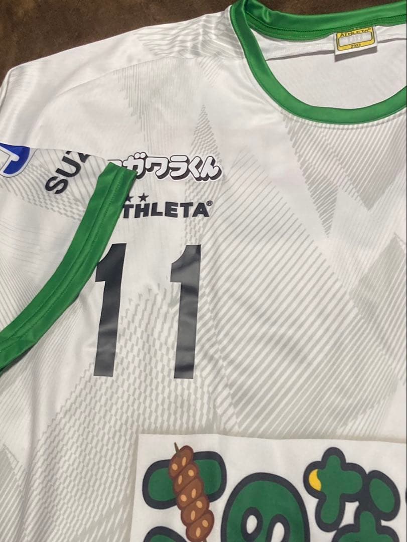 新品 正規 アトレチコ鈴鹿 三浦知良 カズ Kazu 11 ユニフォーム2XO