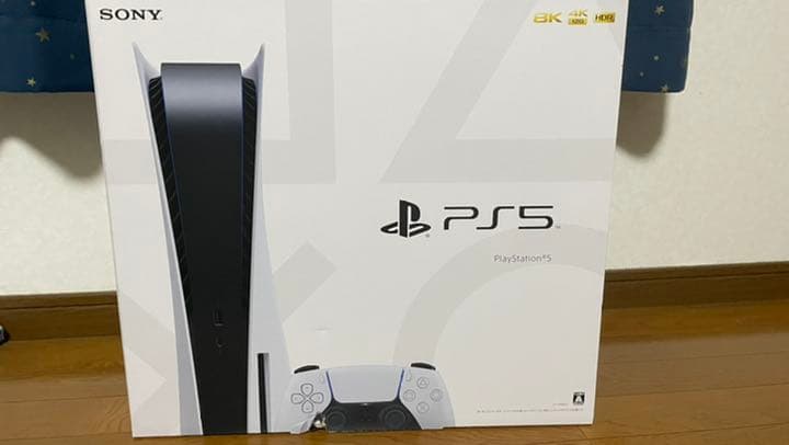 【1度使用】PS5 本体+ソフト1本
