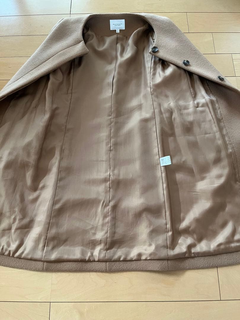 【BEAUTY&YOUTH UNITED ARROWS】ノーカラーコート