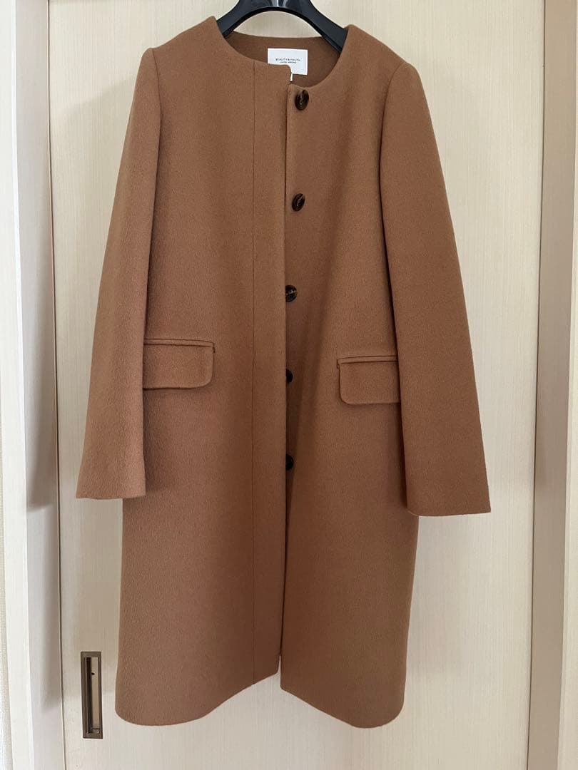 【BEAUTY&YOUTH UNITED ARROWS】ノーカラーコート