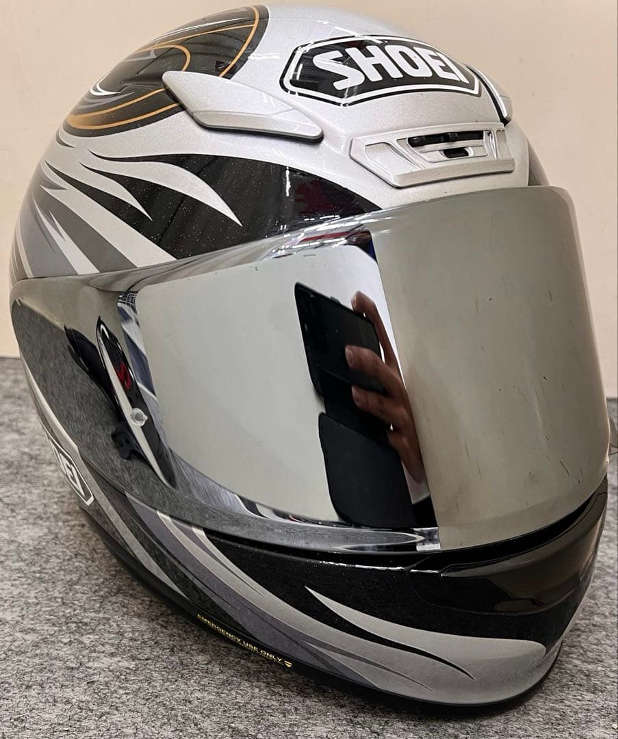 え*き様 未使用チーク付き SHOEI Z-7 インシジョン Lサイズ ミラーシ