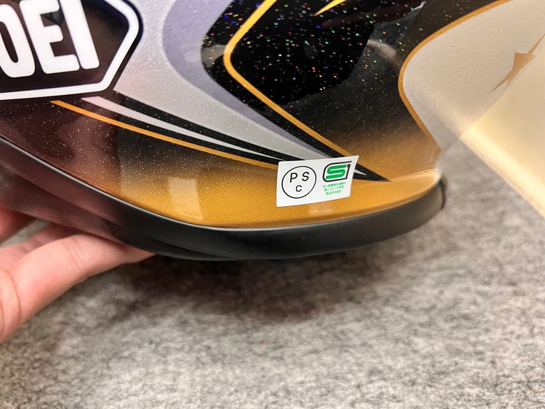 え*き様 未使用チーク付き SHOEI Z-7 インシジョン Lサイズ ミラーシ