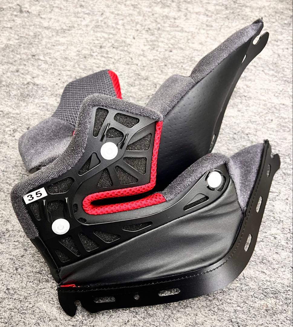 え*き様 未使用チーク付き SHOEI Z-7 インシジョン Lサイズ ミラーシ