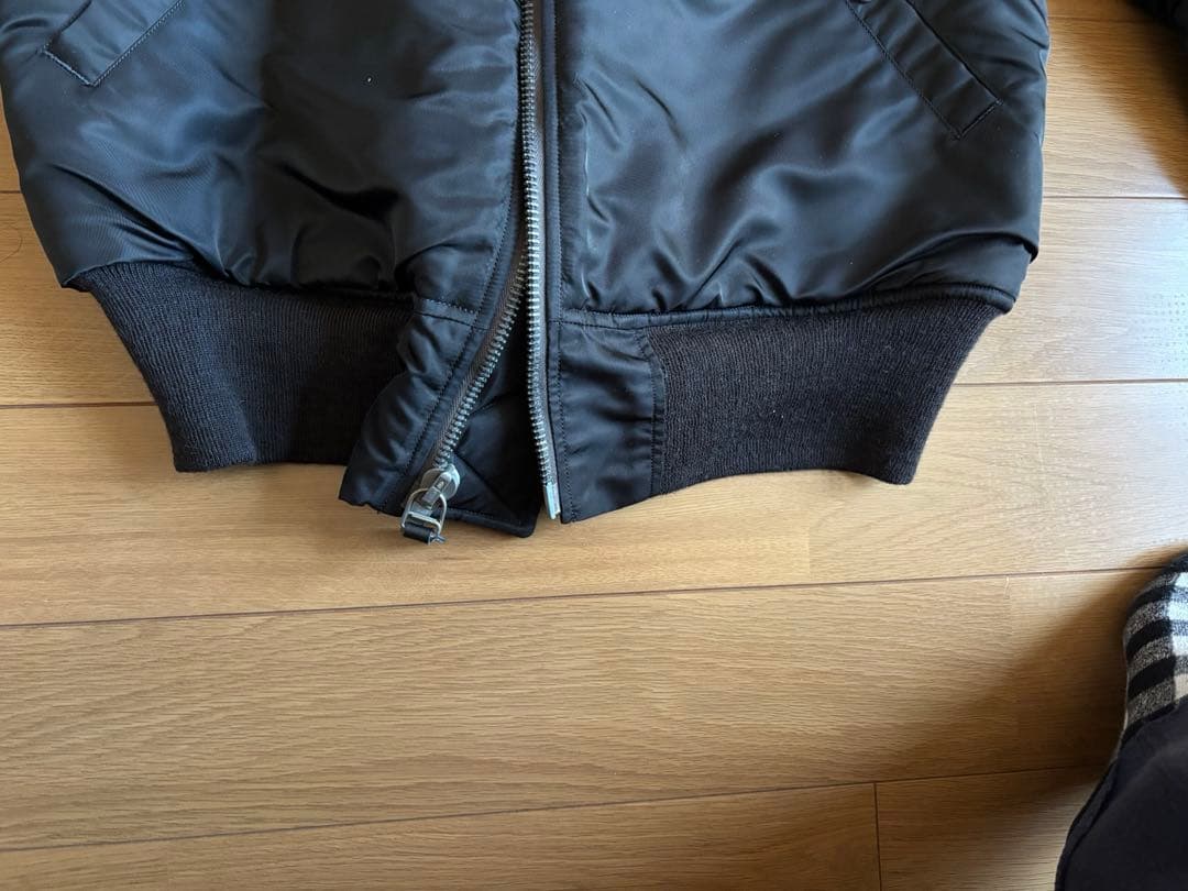 William Gibson MA-1 フライトジャケット 38R ブラック