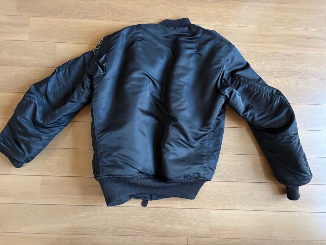 William Gibson MA-1 フライトジャケット 38R ブラック