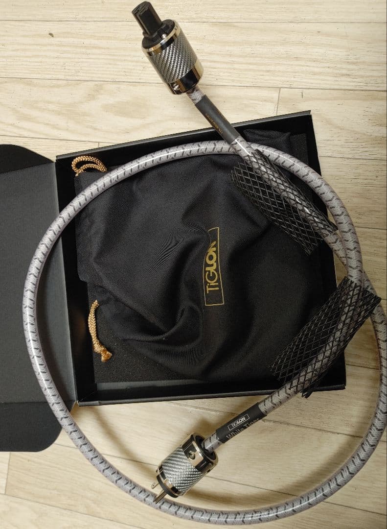 TIGLON TPL-3000 white tiger 1.8m 電源ケーブ