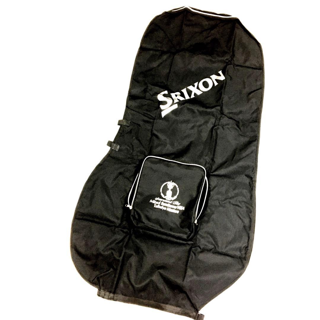 新品 未使用 SRIXON ゴルフ トラベルカバー ブラック