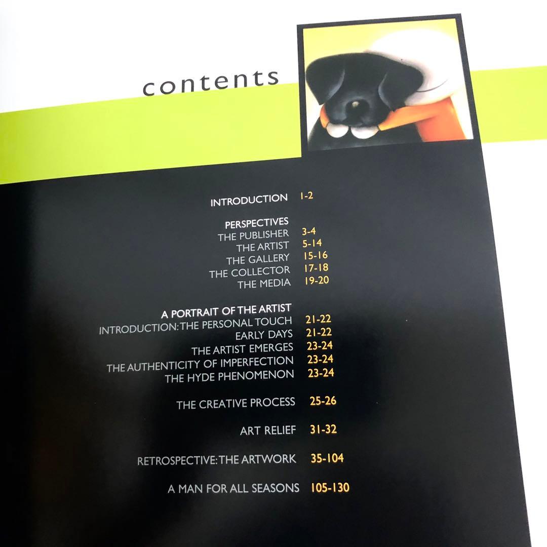 ダグ・ハイド 作品集「The Man Behind The Smile」サイン入