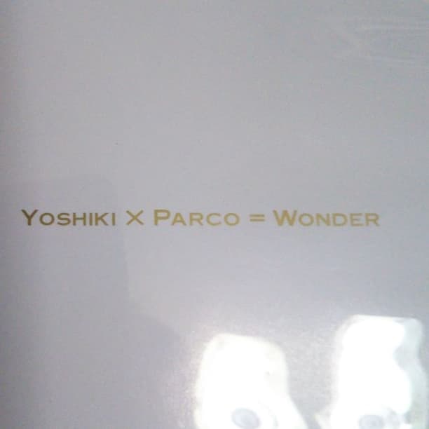 YOSHIKI X PARCO =WONDER 非売品DVD X JAPAN