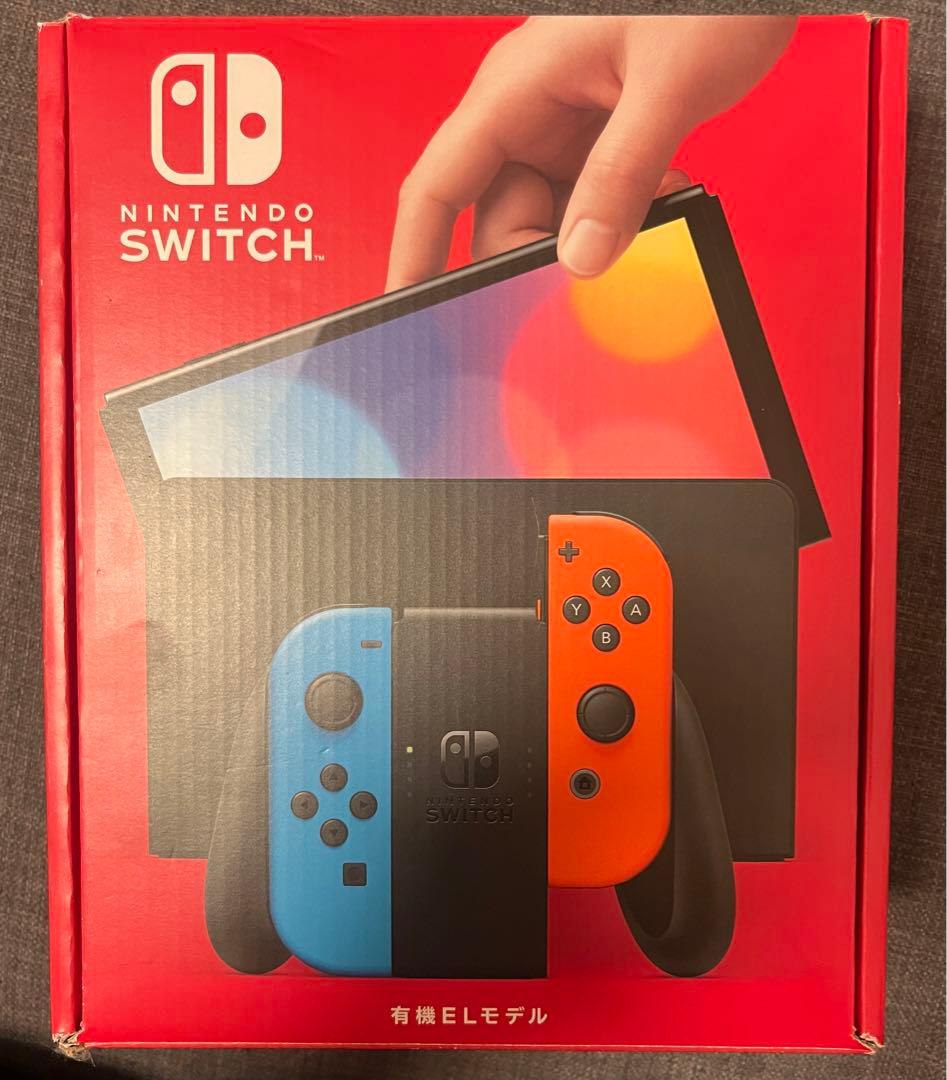 Nintendo Switch 有機ELモデル　ソフト付き　ドックなし