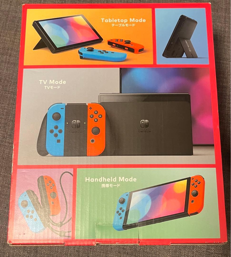 Nintendo Switch 有機ELモデル　ソフト付き　ドックなし