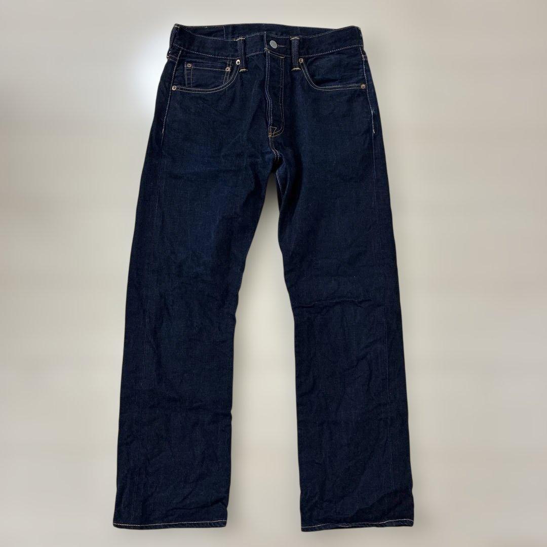 リーバイス　濃紺デニムセットアップ トラッカージャケット 501 W31 赤耳