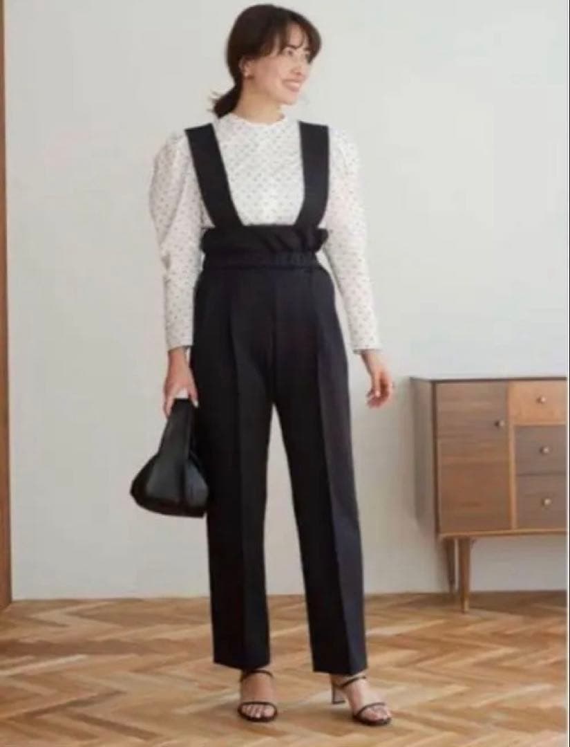 OHGA オーガ　新品　サスペンダーパンツ