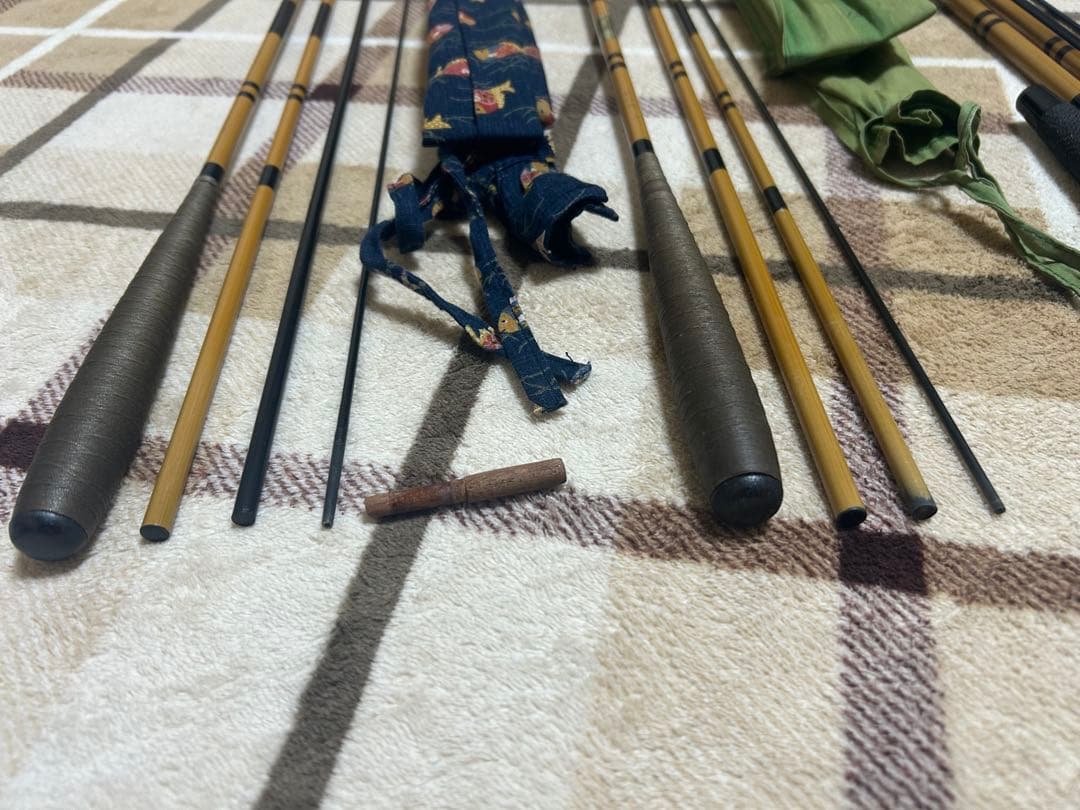 ヘラ竿　枯法師12尺13尺14尺15尺17尺21尺　計6本セット