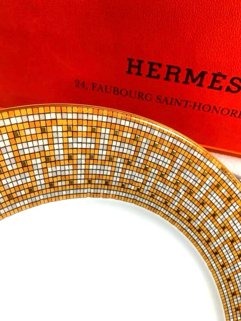 ✨HERMES モザイク24ゴールド•プレート ✨最終価格最安値✨Xmas特価✨