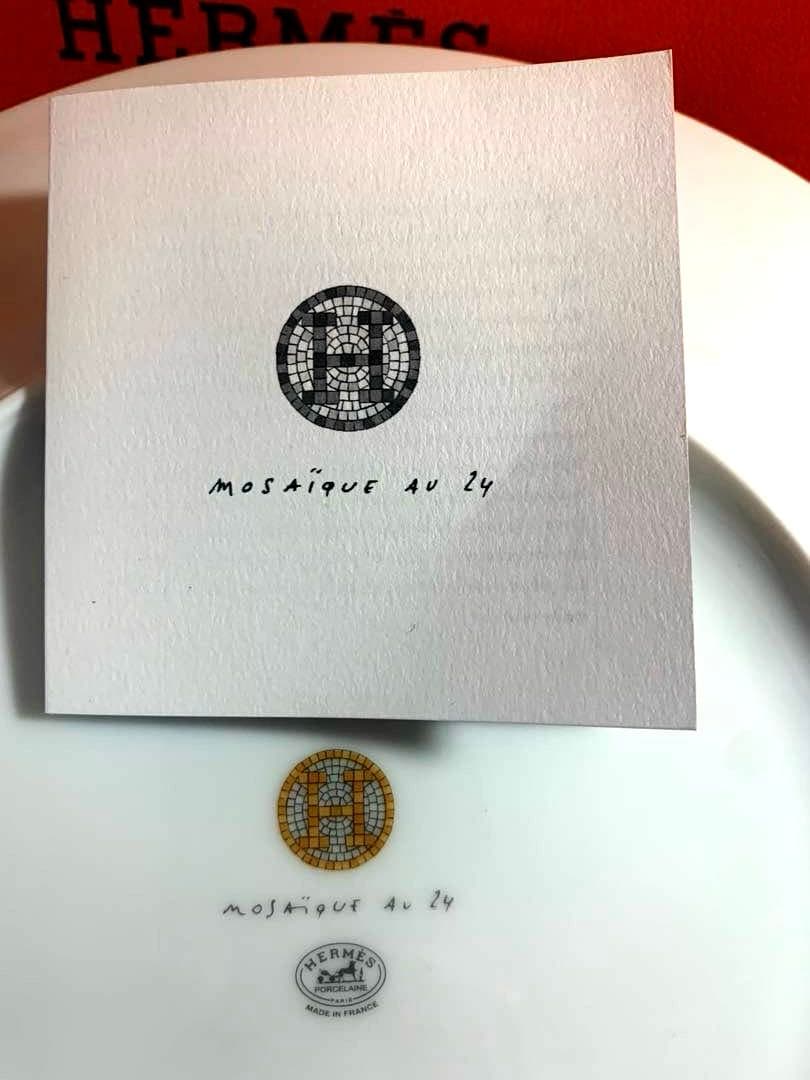 ✨HERMES モザイク24ゴールド•プレート ✨最終価格最安値✨Xmas特価✨