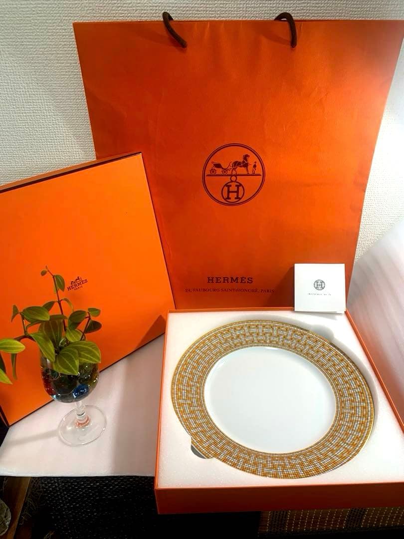 ✨HERMES モザイク24ゴールド•プレート ✨最終価格最安値✨Xmas特価✨