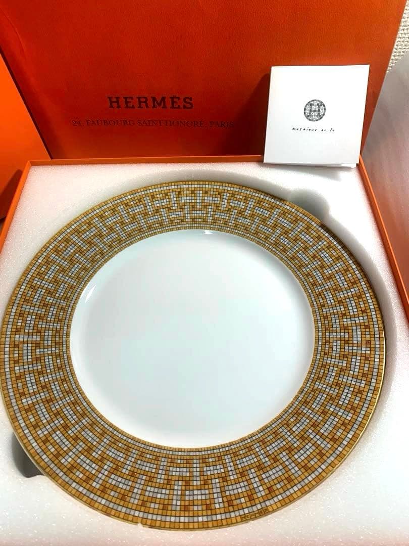 ✨HERMES モザイク24ゴールド•プレート ✨最終価格最安値✨Xmas特価✨