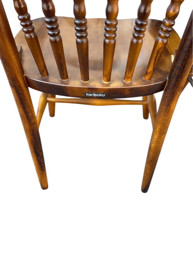 karimoku カリモク ウィンザーチェア ダイニングチェア 2脚セット
