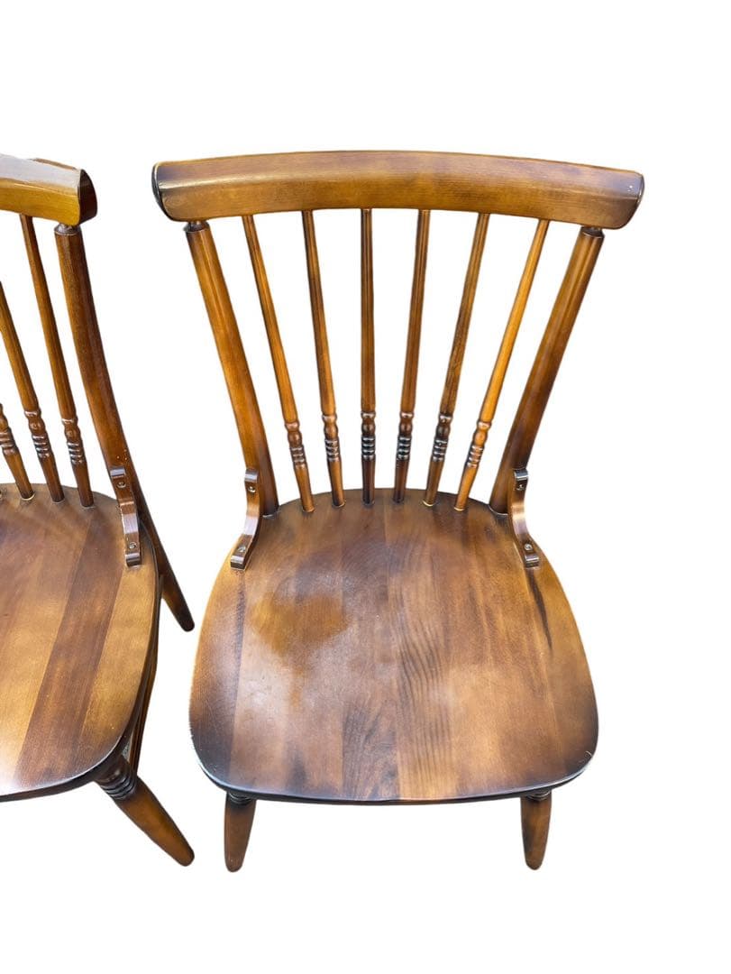 karimoku カリモク ウィンザーチェア ダイニングチェア 2脚セット